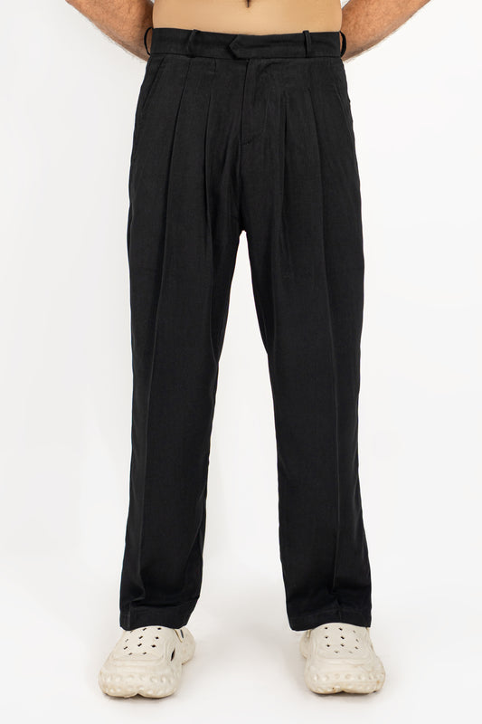 Blackout Pleated Pants